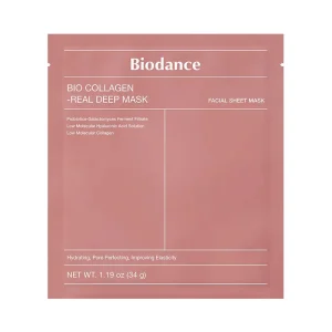 ماسک بیو کلاژن بایودنس Biodance Bio Collagen Real Deep Mask صورتی 34 گرم