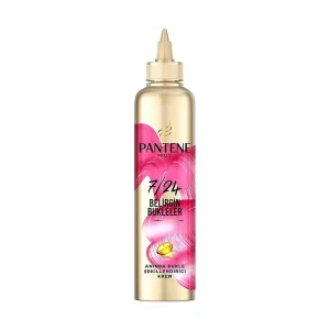 کرم مو موشکی پنتن مخصوص موهای فر Pantene Belirgin Bukleler بطری صورتی 300 میلی‌لیتر