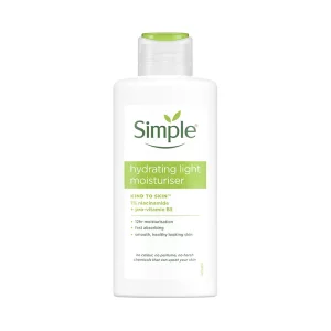 کرم آبرسان و مرطوب‌کننده سیمپل لایت Simple Hydrating Light Moisturiser برای پوست چرب 125 میلی‌لیتر