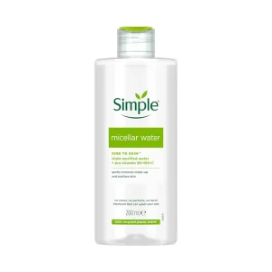 میسلار واتر سیمپل Simple Micellar Water Kind to Skin مناسب انواع پوست 200 میلی‌لیتر