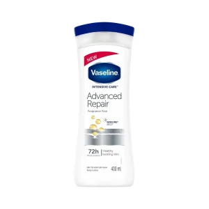 لوسیون بدن وازلین ترمیم کننده Vaseline Advanced Repair Body Lotion سفید 400 میلی‌لیتر