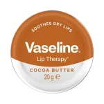 بالم لب کاسه‌ای وازلین کره کاکائو Vaseline Lip Therapy Cocoa Butter قهوه ای 20 گرم