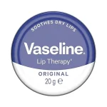 بالم لب کاسه‌ای وازلین اورجینال Vaseline Lip Therapy Orginal آبی 20 گرم