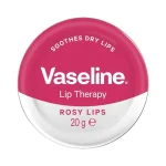 بالم لب کاسه‌ای وازلین گل رز Vaseline Lip Therapy Rosy Lips قرمز 20 گرم